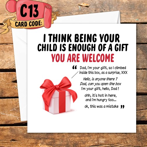 Crafty Greeting Card - Fathers Day Bundle (B13)