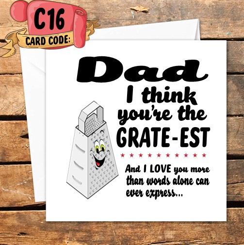 Crafty Greeting Card - Fathers Day Bundle (B16)