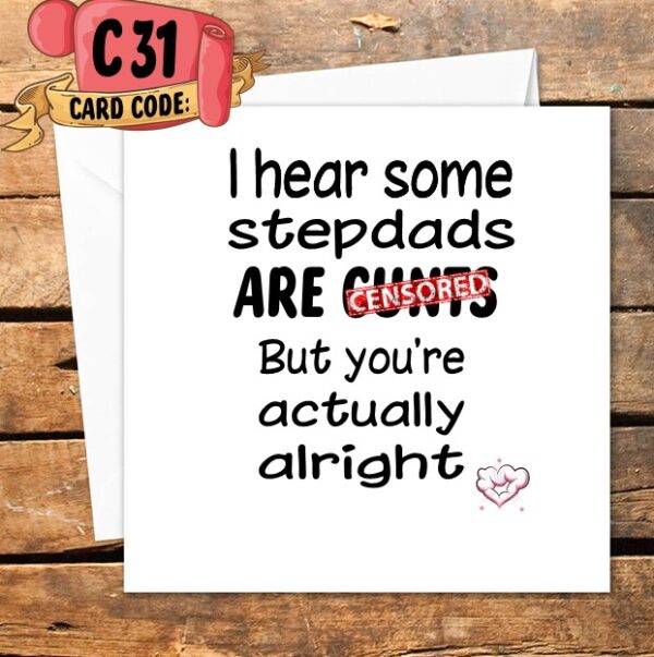 Crafty Greeting Card - Fathers Day Bundle (B31)
