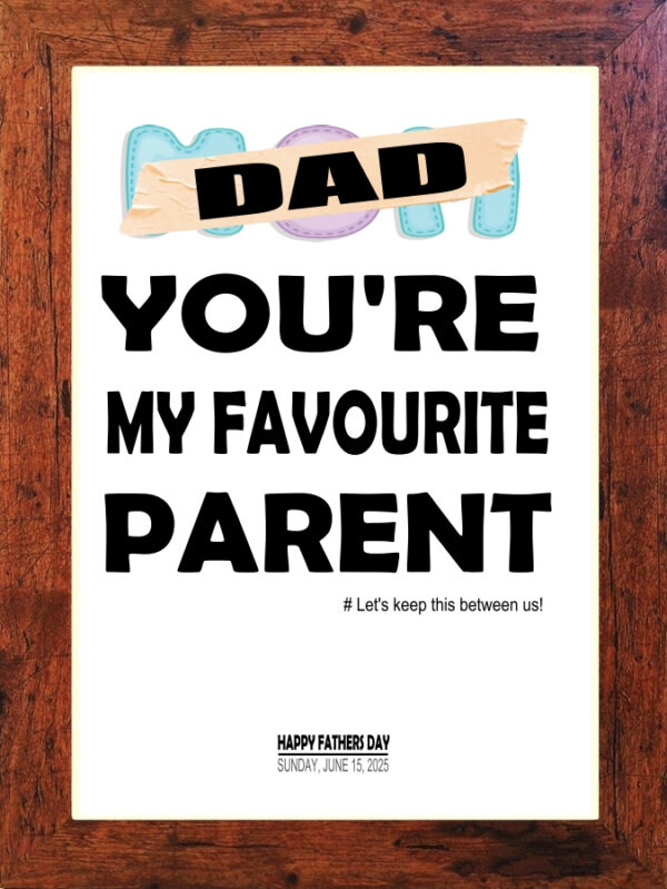 Picture Perfect - Fathers Day Print (C02)